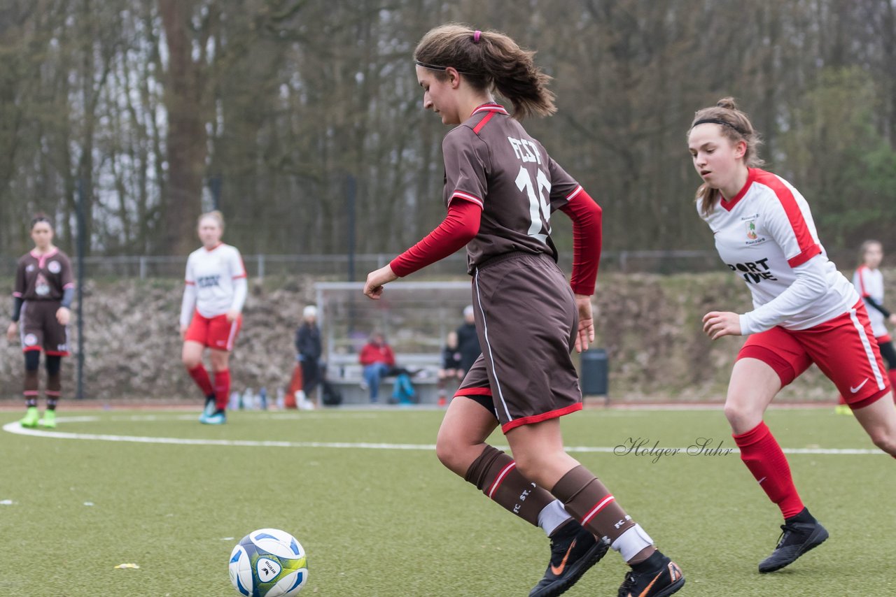 Bild 119 - B-Juniorinnen Walddoerfer - St.Pauli : Ergebnis: 4:1